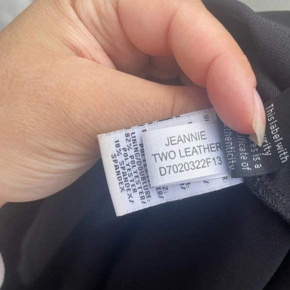 DIANE VON FURSTENBERG JEANNIE LEATHER COLORBLOCK DRESS - Picture 4 of 6